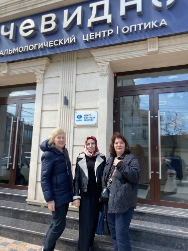 Рабочая встреча с представителями офтальмологического центра «Очевидно»